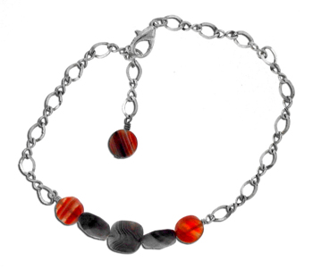 Easy Agate Anklet