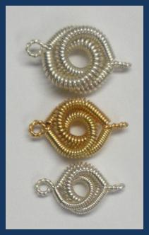 Coiled Rosette Link