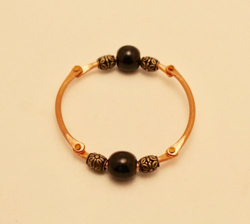 Articulated Copper Wire Bracelet