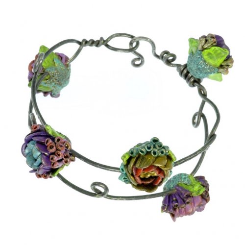 Climbing Roses Bangle