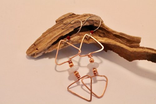 Geometric Wire Earrings