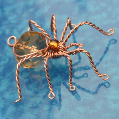 Wire Spider Ornament