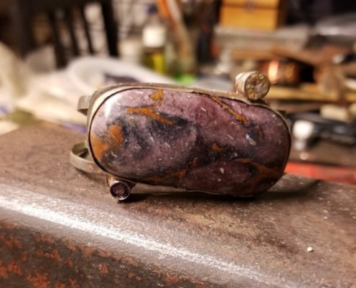 Multi-stone Cuff Bracelet