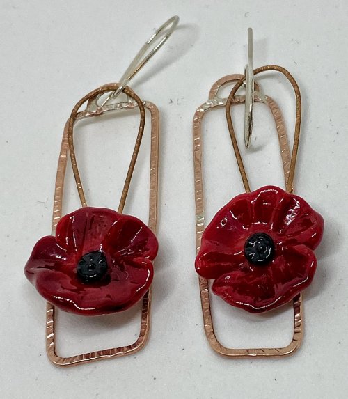 Climbing Rose Earrings