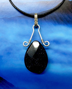 Cotter Pin Focal Pendant
