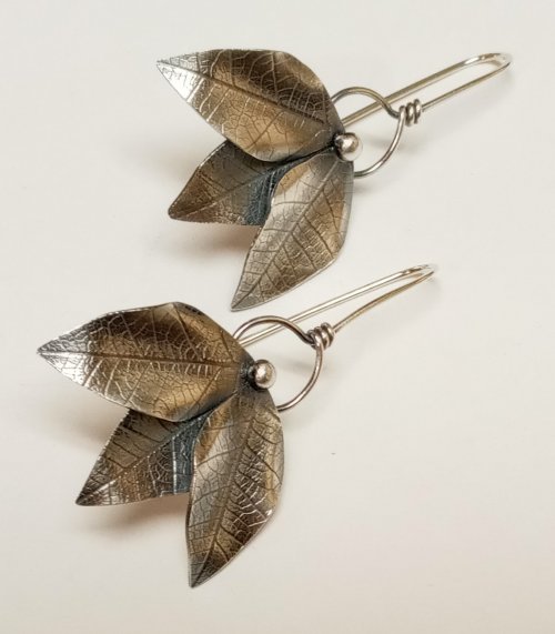 Three Leaves Earrings