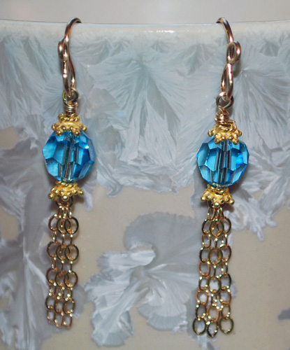 Ball and Chain Earrings