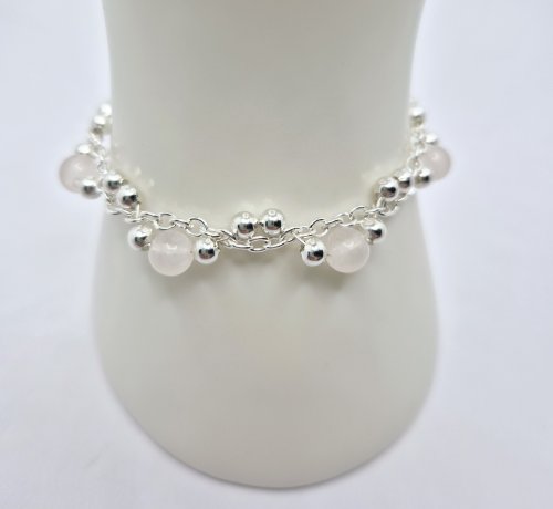 Delicate Wire and Chain Bracelet