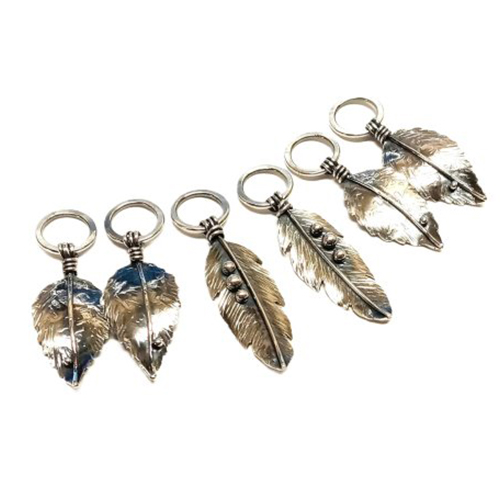 Feathers and Leaves Earring Remodel