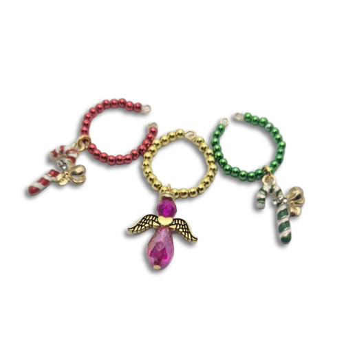 Festive Glass Charms
