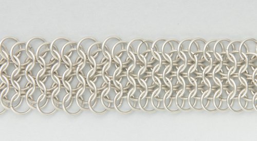 Kylie Jones's Tumbling Chain Maille - , Chain Maille Jewelry, Filing, Finishing, sterling