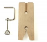 Helen I. Driggs's Get to know your hand tools  Bench Pin - , Tools For Wire Jewelry, Tools, Bench pin with C clamp