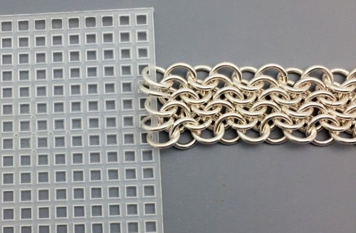 Marilyn Gardiner's A New Idea for Starting a Chainmail Weave - , Chain Maille Jewelry, Design, Chainmaille