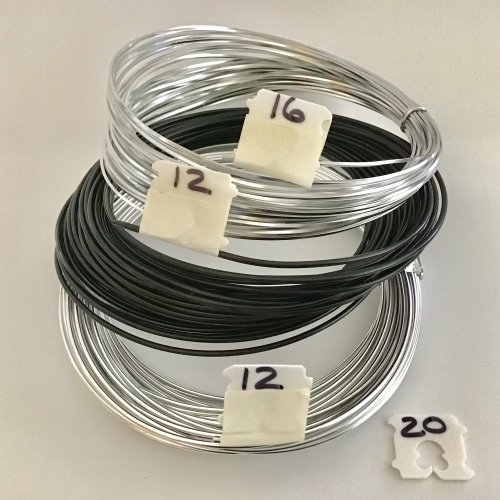 Kristal Wick's Starting out with Wirework - Organizing Your Wire - , Store Wire Jewelry, , labeling your wire