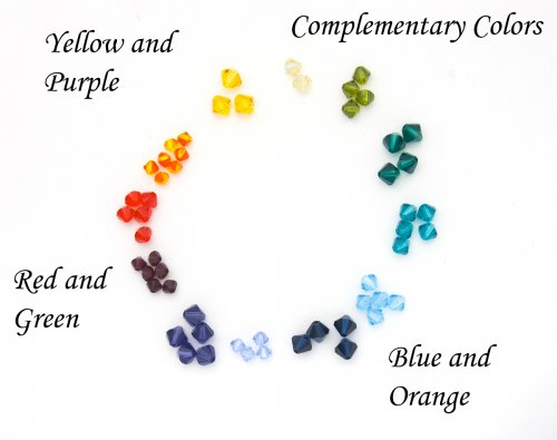 Kylie Jones's Using Color in Jewelry Design - Basic Color Schemes, Wire Jewelry Design, Design, Complementary colors