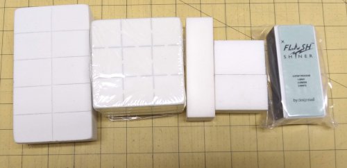 Judy Larson's Using Sanding Sponges and Papers - , Tools For Wire Jewelry, Filing, Finishing, Sanding sponges in a variety of grits