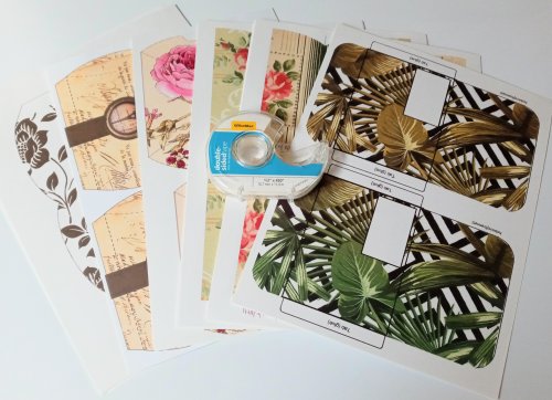 Judy Larson's Tool Tip - Indispensable Tapes - , General Education, , Vintage maps and script with floral