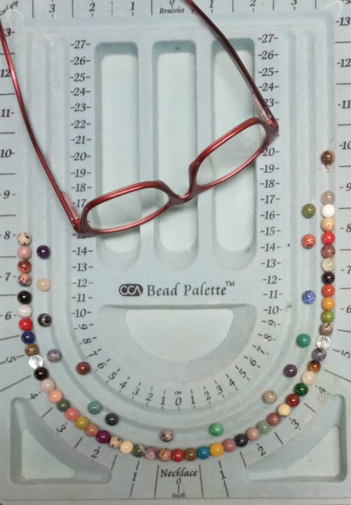 Judy Larson's Bead Soup and Small Changes - , Wire Jewelry Design, Design, changing from 7 strand to 49 strand wire on the three original necklaces and using it on the new one