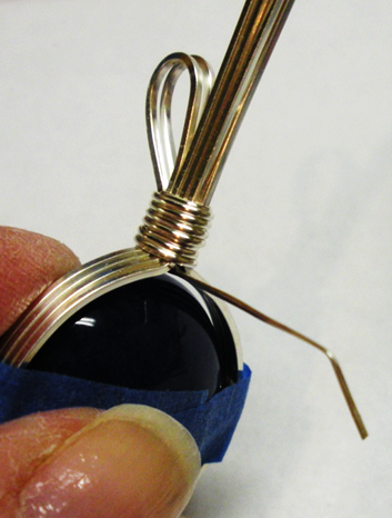 Judy Larson's Wire Wrapped Bail Finishing Options - , General Education, Wire Wrapping, Wrapping, Wire Wrapping Jewelry, wire wrapped bail options