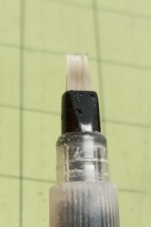 Judy Larson's Targeted Patina - , General Education, Oxidizing Wire, Oxidizing, Antiquing Wire, Antiquing, sanding, filing, polishing, watercolor refillable brush