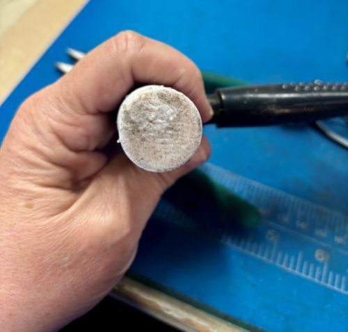 Susan LeGuyader's Nylon Hammer Remodel - , Metalwork, Dapping, Dapping Jewelry, I've used it well and it is pretty beat up