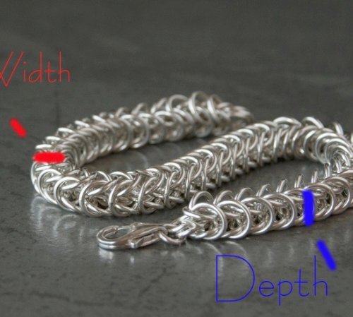 Sizing a Chain Maille Bracelet