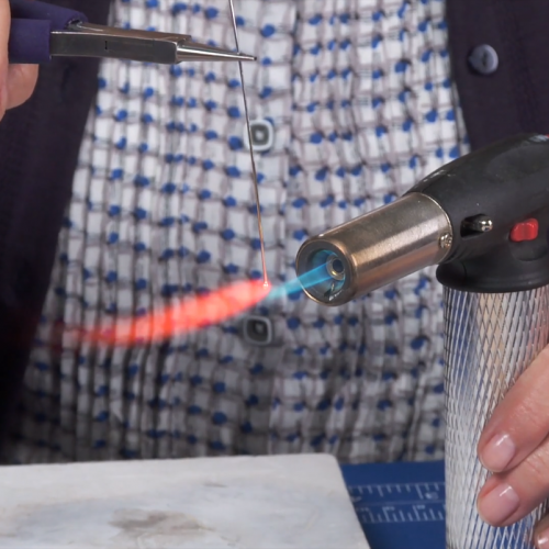 Drawing a Bead on Silver Wire