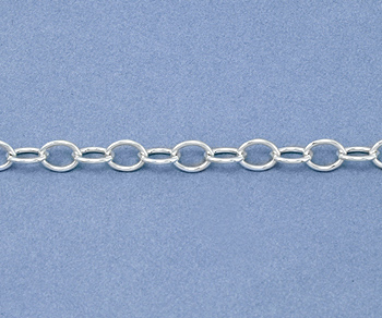 Silver Filled Cable Chain 7.4x5.75mm - 10 Feet