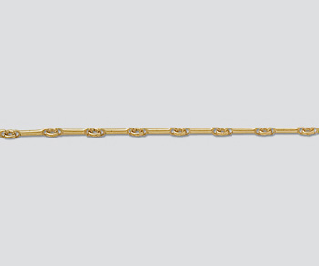 14K Gold Filled Marquise Bar Link Chain- 2mm Width Bar Gold Filled Chain, 8mm x 2mm Chain Dapped Bar Chain Long and Short Chain, Bulk Chain, Sterling