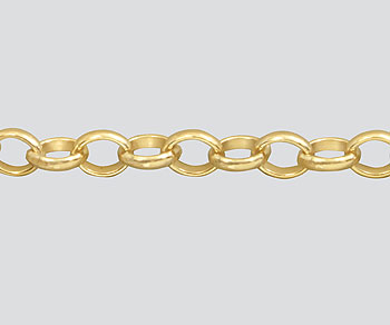 Gold Filled Chain Belcher 3.3x2.8mm - 10 Feet