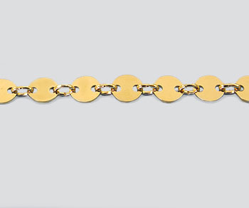 Gold Filled Chain Ring & Conn. 4mm - 10 Feet