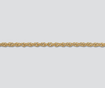 Gold Filled Chain Rope 1.37mm - 18 inches - Pack of 1