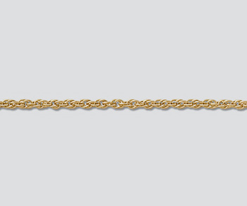 Gold Filled Chain Rope 1.37mm - 20 inches - Pack of 1