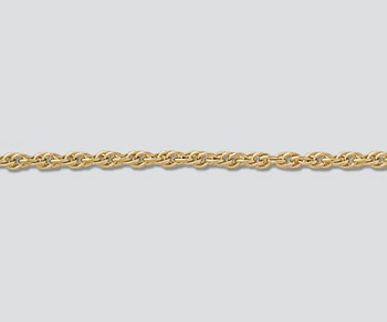 Gold Filled Chain Rope 1.63mm - 20 inches - Pack of 1