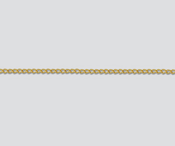 Gold Filled Curb Chain 1.1mm - 10 Feet