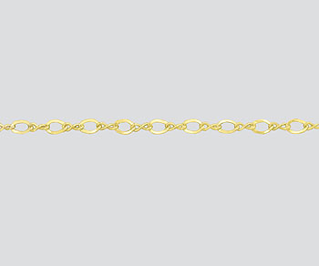 Gold Filled Figure 8 Chain 3.2x2.1mm - 10 Feet