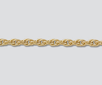 Gold Filled Rope Chain 1.8mm - 10 Feet