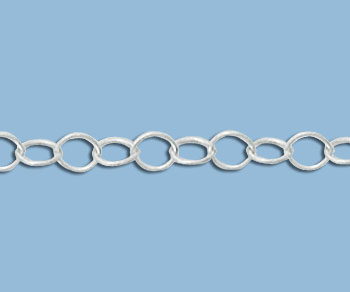 Sterling Silver Cable Chain 3.5mm - 10 Feet