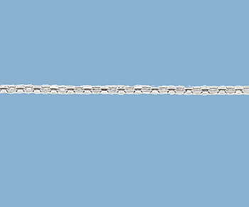 Sterling Silver Chain Diamond Cut Rolo 0.9mm - 10 Feet
