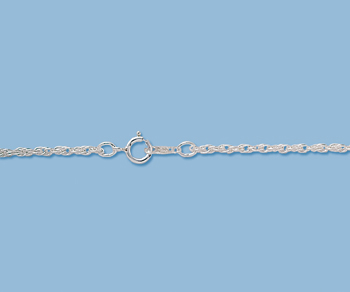 Sterling Silver Rope Chain 13R 1.6mm 20 inch - Pack of 1