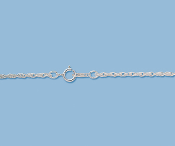 Sterling Silver Rope Chain 13R 1.6mm 24 inch - Pack of 1