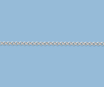 Sterling Silver Rolo Chain 3mm - 10 Feet