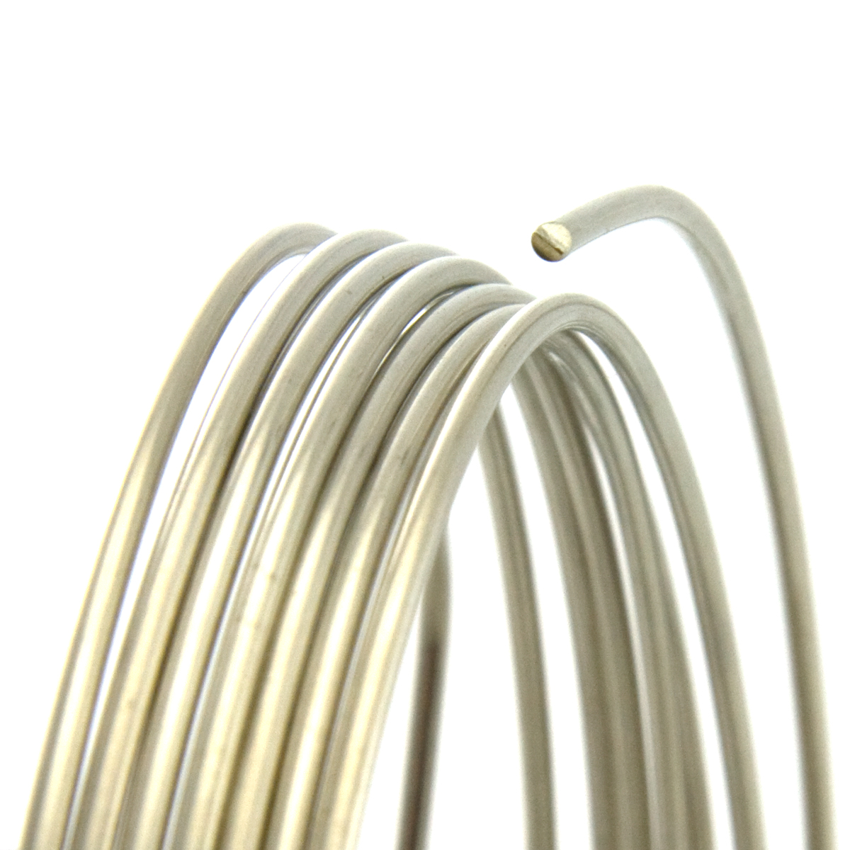 20 Gauge Round Half Hard Nickel Silver Wire: Jewelry Making