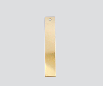 Gold Filled Charm Rectangular 5.2x31mm - Pack of 1