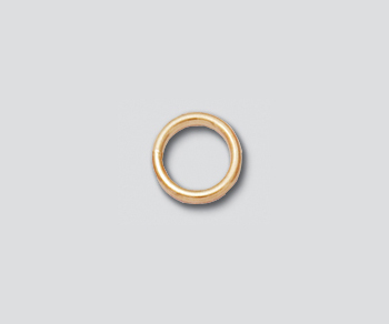 Gold Filled Jump Ring Closed (.035) 19ga. 7mm - Pack of 10