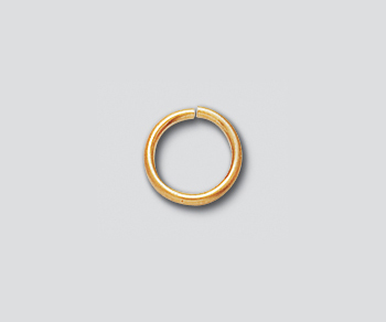 Gold Filled Jump Rings Open (.035) 19ga (OD) 7mm (ID) 5.2mm - Pack of 10