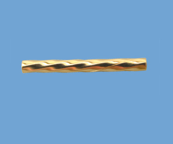Gold Filled Straight Tube Twist 1x13mm - Pack of 10