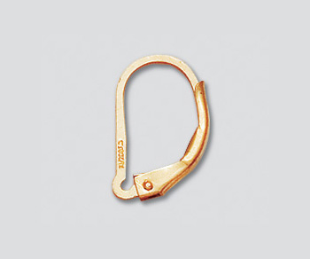Gold Filled Lever Back Interchangeable 16x9.75mm  - Pack of 2