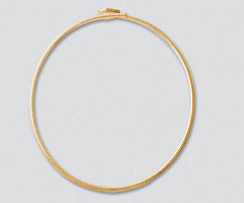 Gold Filled Beading Hoop 20mm  - Pack of 2