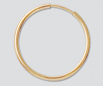 Gold Filled Endless Hoop 30mm - Pack of 2